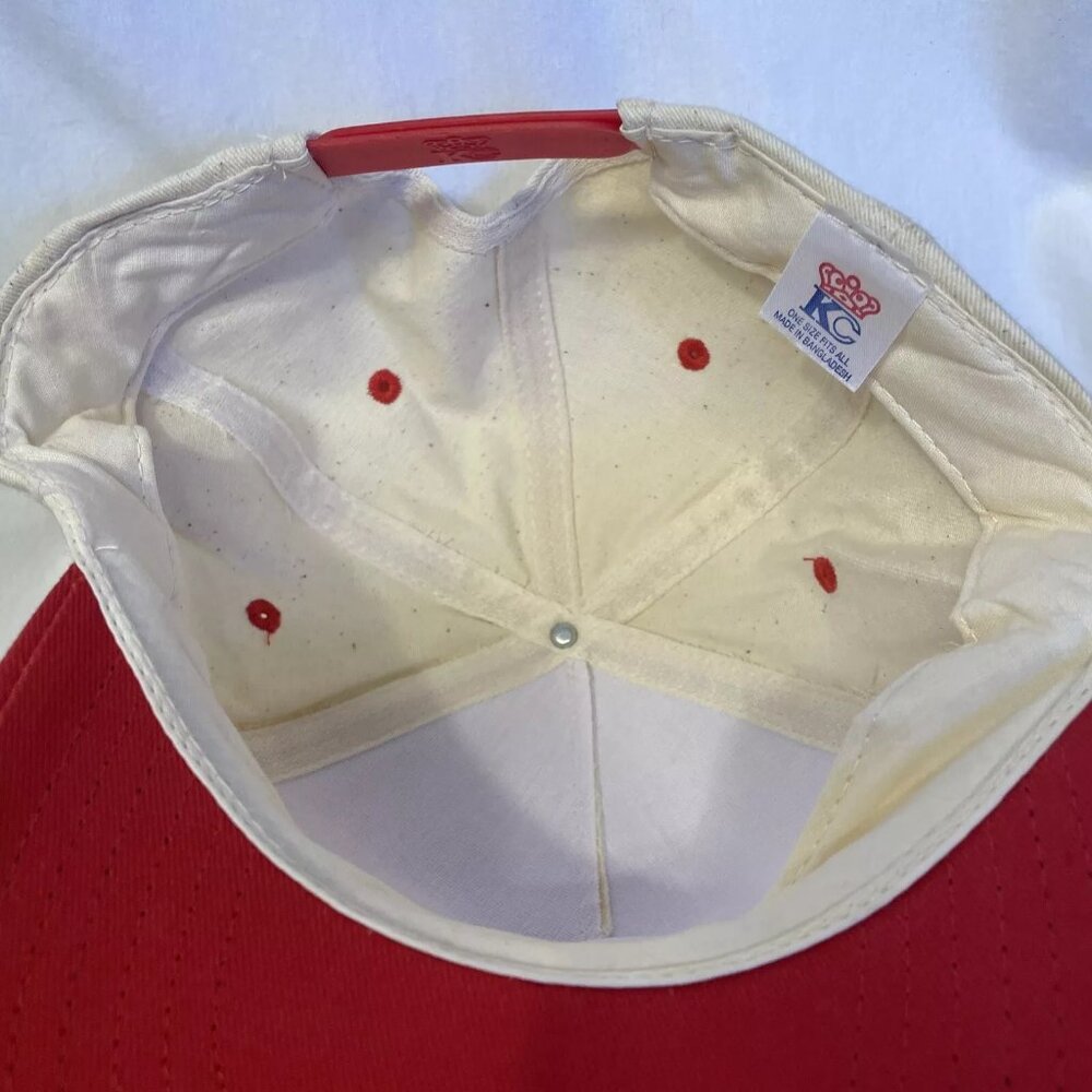 Golden Age Softball KC Snapback Cream Red Hat Cap Baseball Wenatchee Valley - Picture 10 of 12
